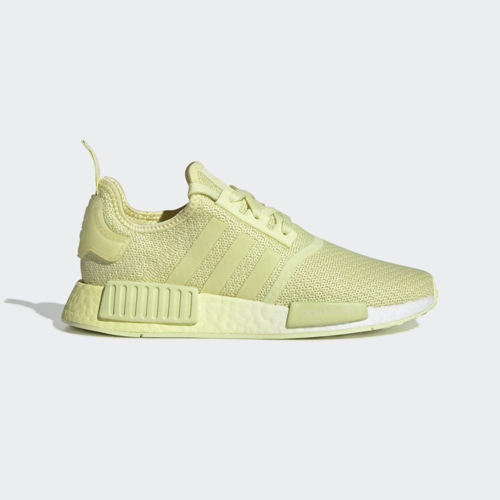 Adidas Women's NMD_R1 Originals Shoes Yellow/White Ireland EF4277